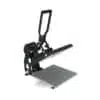 Entry level or backup Stahls heat transfer press with a plate 28cm by 38cm open view