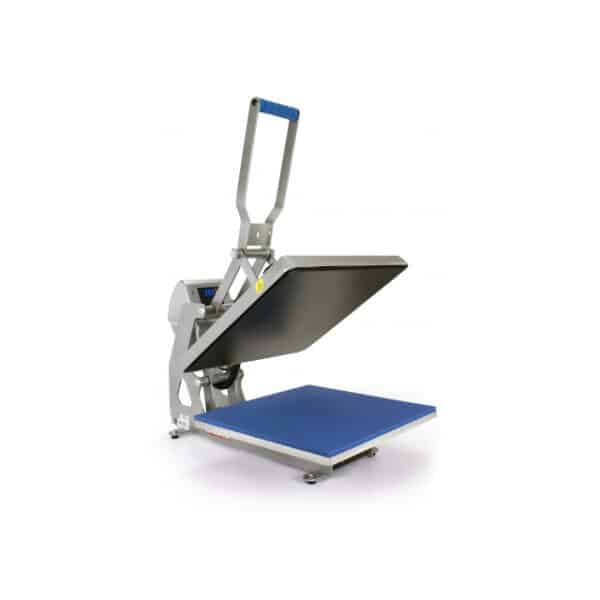 Stahls digital heat transfer press with plate 40cm by 40cm with patented automatic opening and closing mechanism